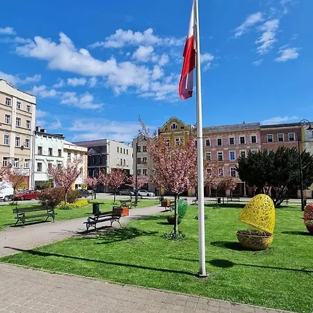 Apartment Z Kominkiem Retroglam Mieroszow