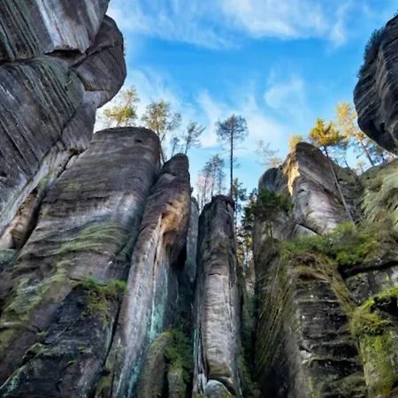 Z Kominkiem Retroglam アパート *