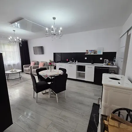 Apartment Z Kominkiem Retroglam Mieroszow